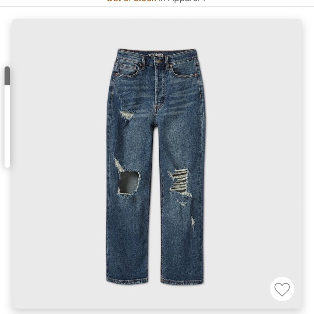 Mom jeans size 8
